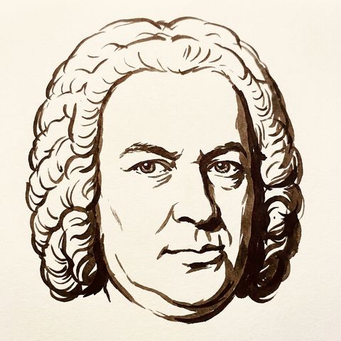 Johann Sebastian Bach portrait